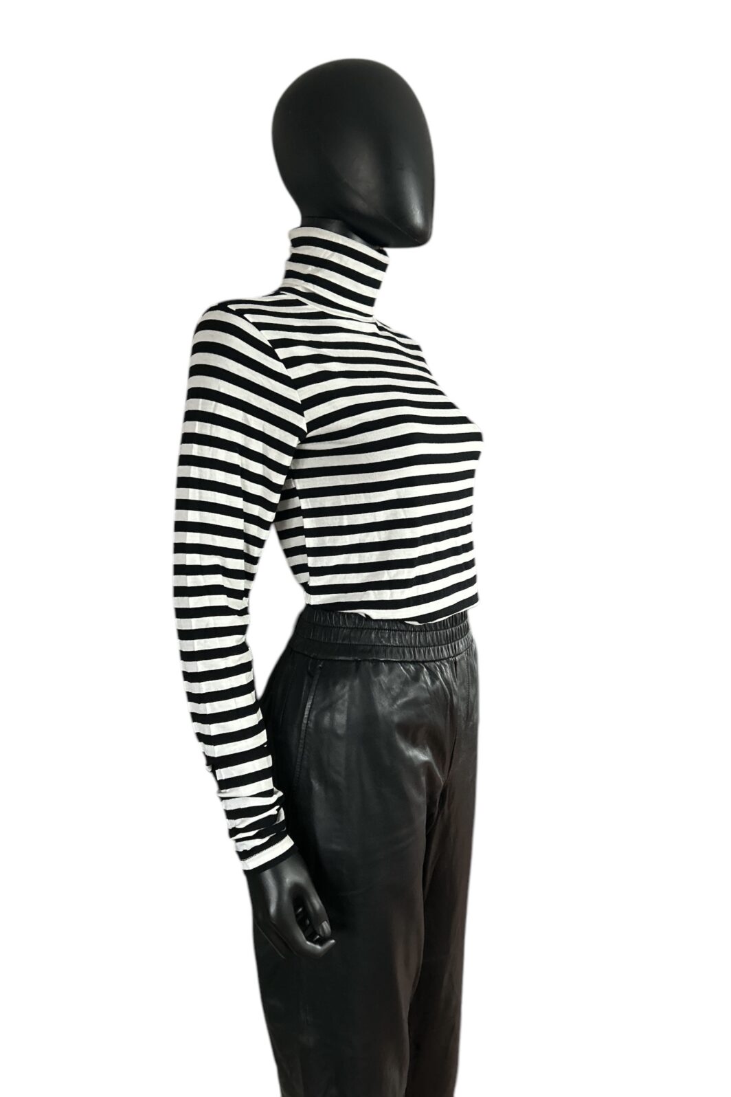 SET Lederhose in Schwarz – Bild 3