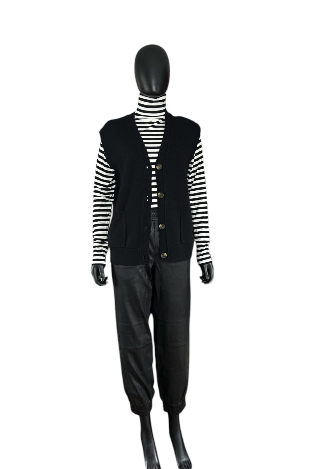 SET Lederhose in Schwarz – Bild 4