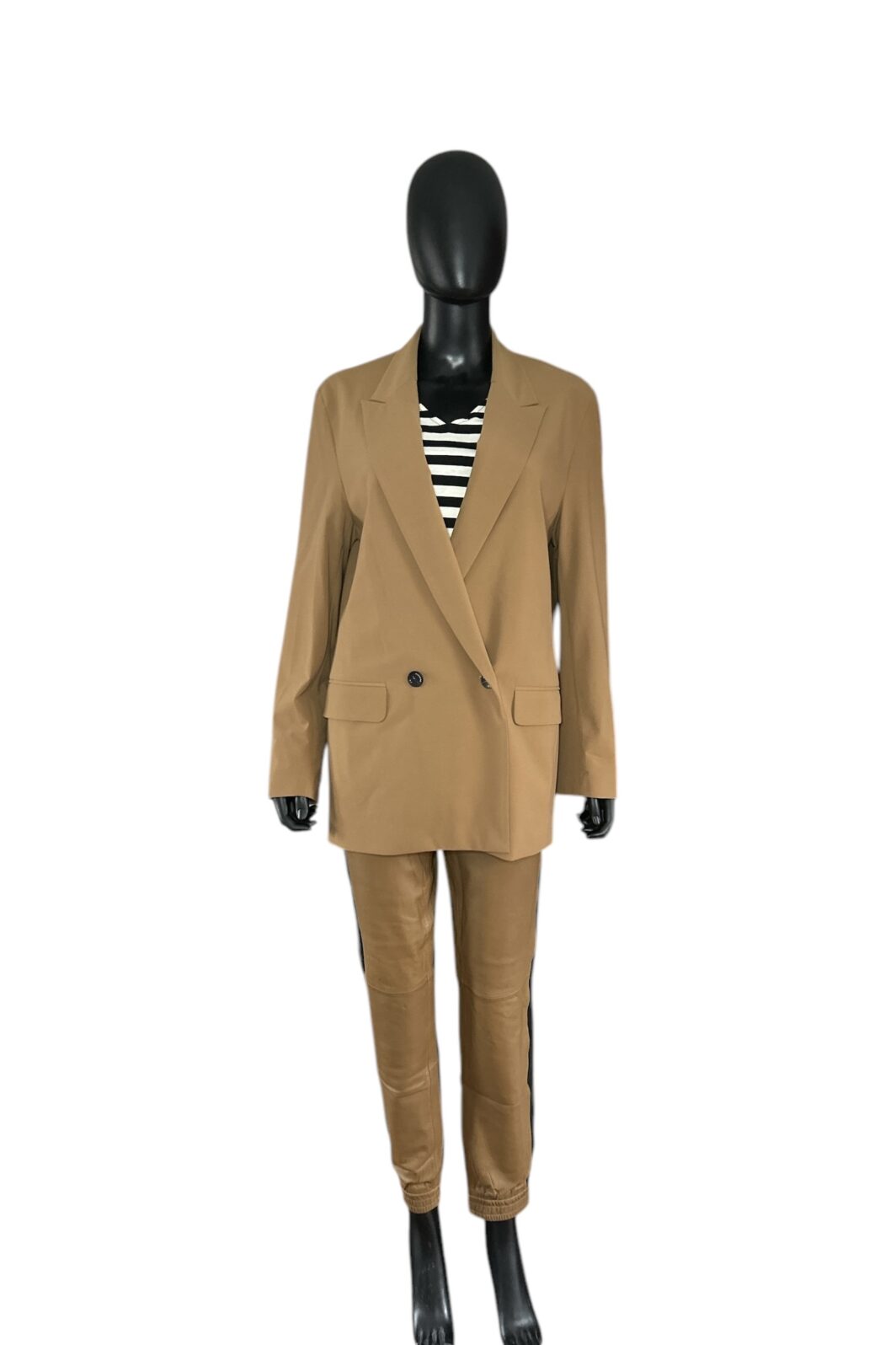 PENN&INK New York Blazer Logan in Sand – Bild 2