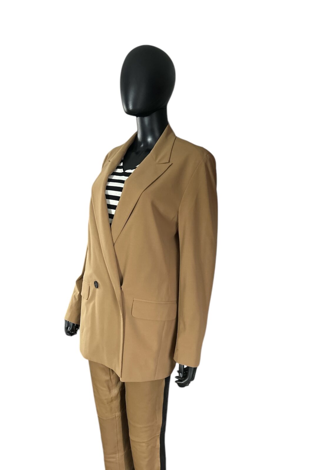 PENN&INK New York Blazer Logan in Sand – Bild 3