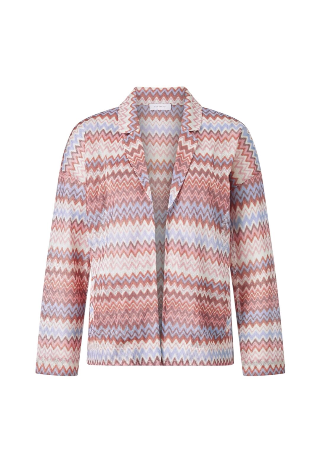 Rich & Royal Blazer im Zick-Zack Muster