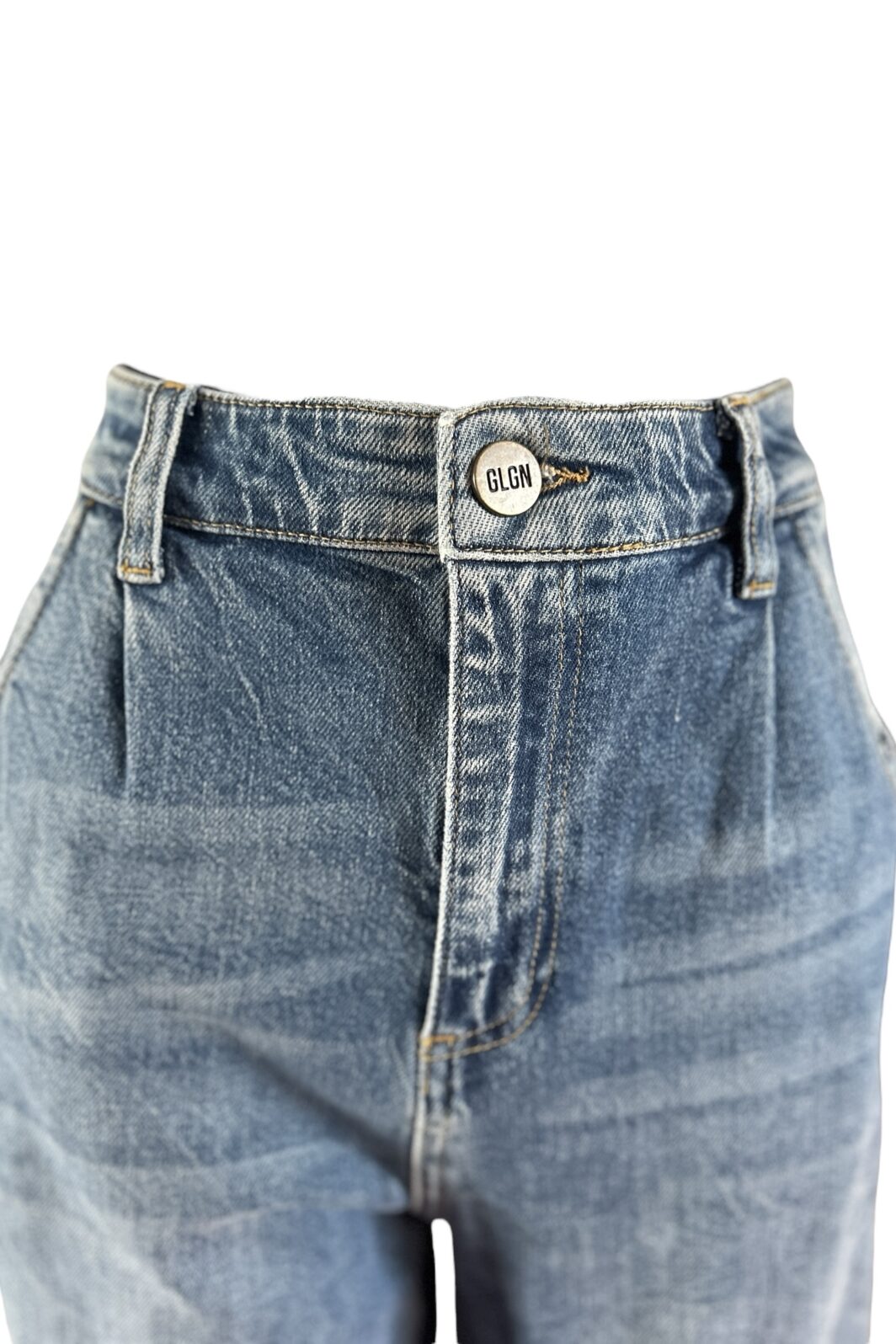 Goldgarn Jeans Oststadt/Slouchy in Vintage Blue – Bild 3