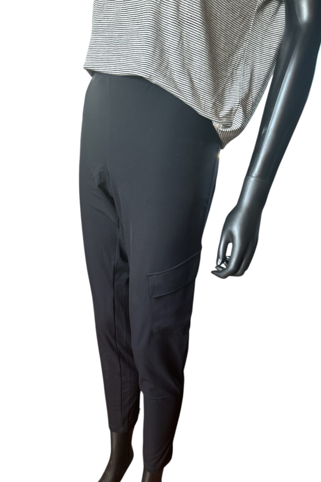 PENN&INK New York Hose mit Tasche in Schwarz – Bild 2