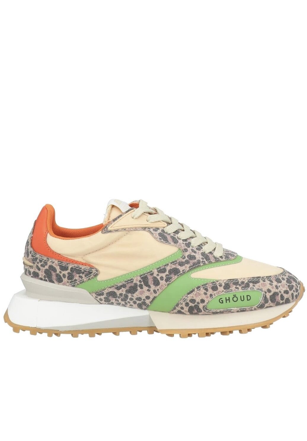 Ghōud Sneaker Star Glitt/Anim in Leo/Cream