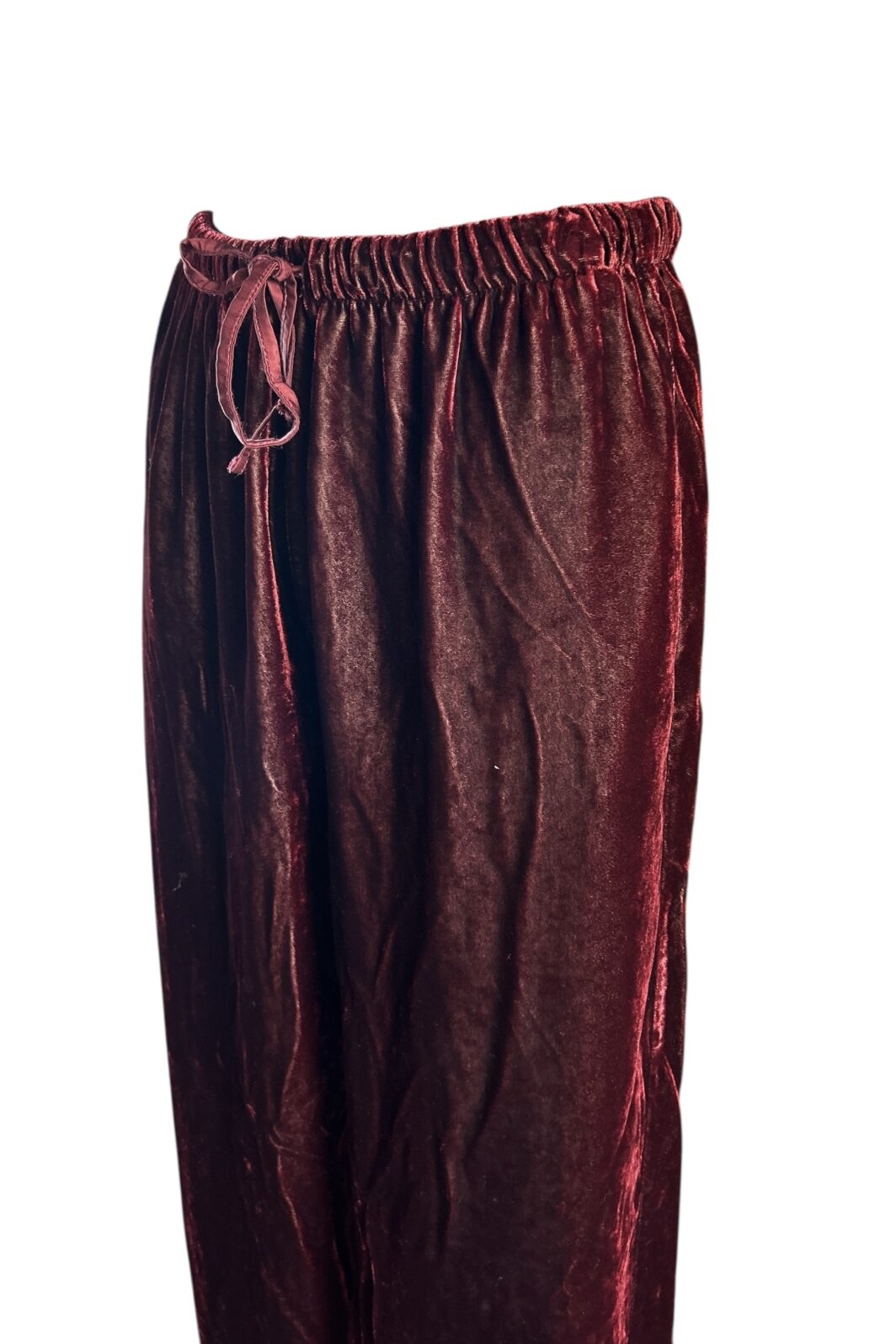 Vicolo Samthose in Weinrot – Bild 3