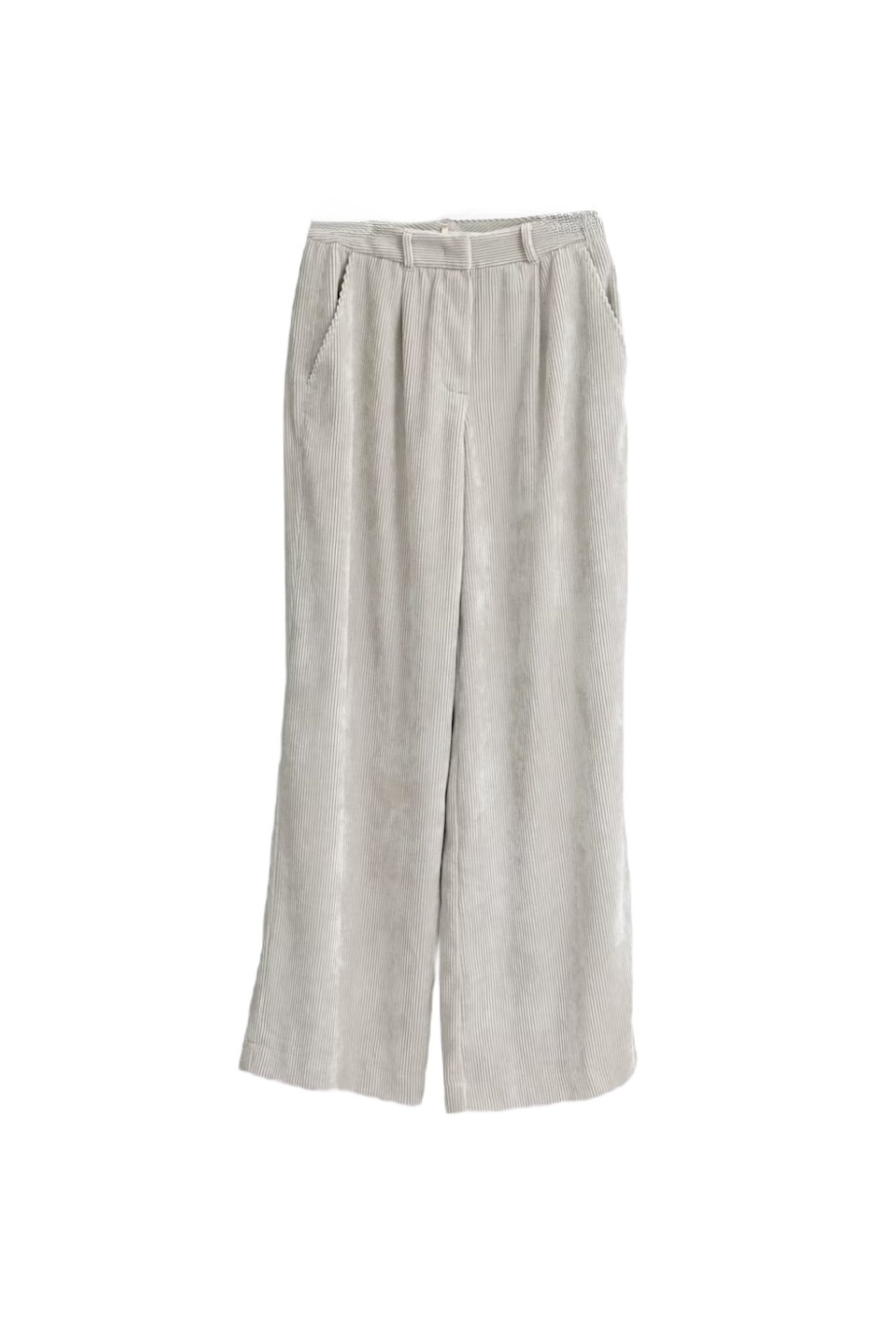 Herzensangelegenheit Cordhose mit weitem Bein in Mushroom