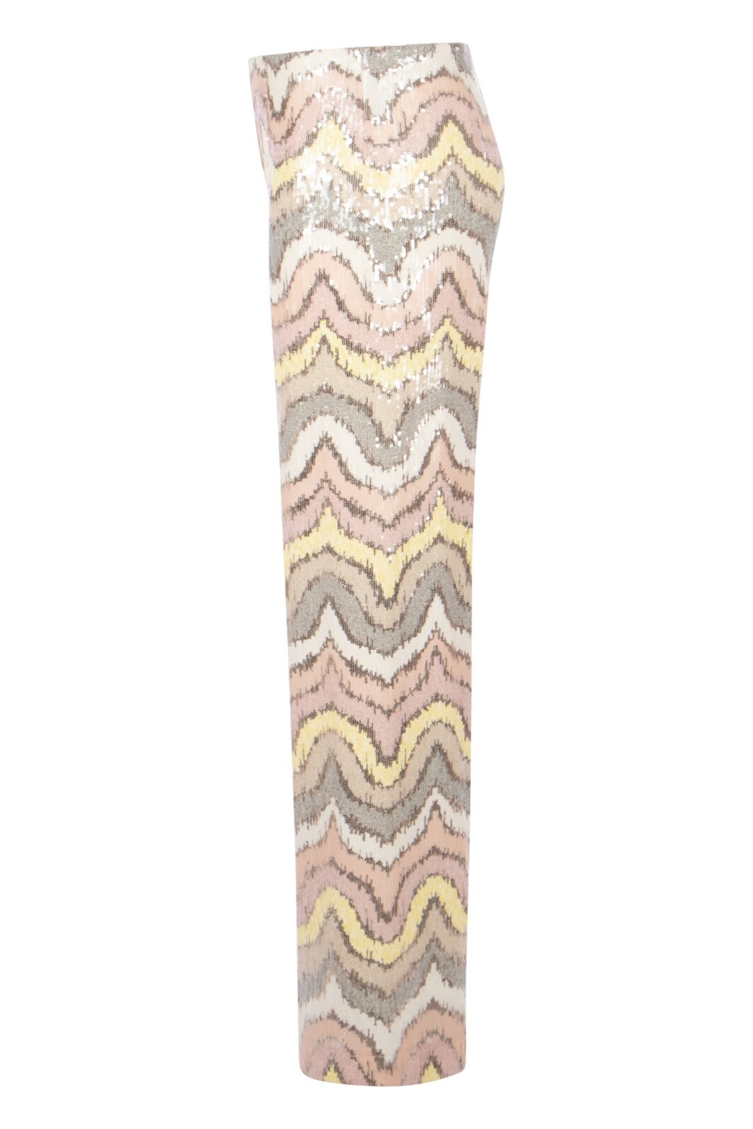 Seductive Hose Kimberly mit Pailletten in Rosè Multicolour – Bild 2