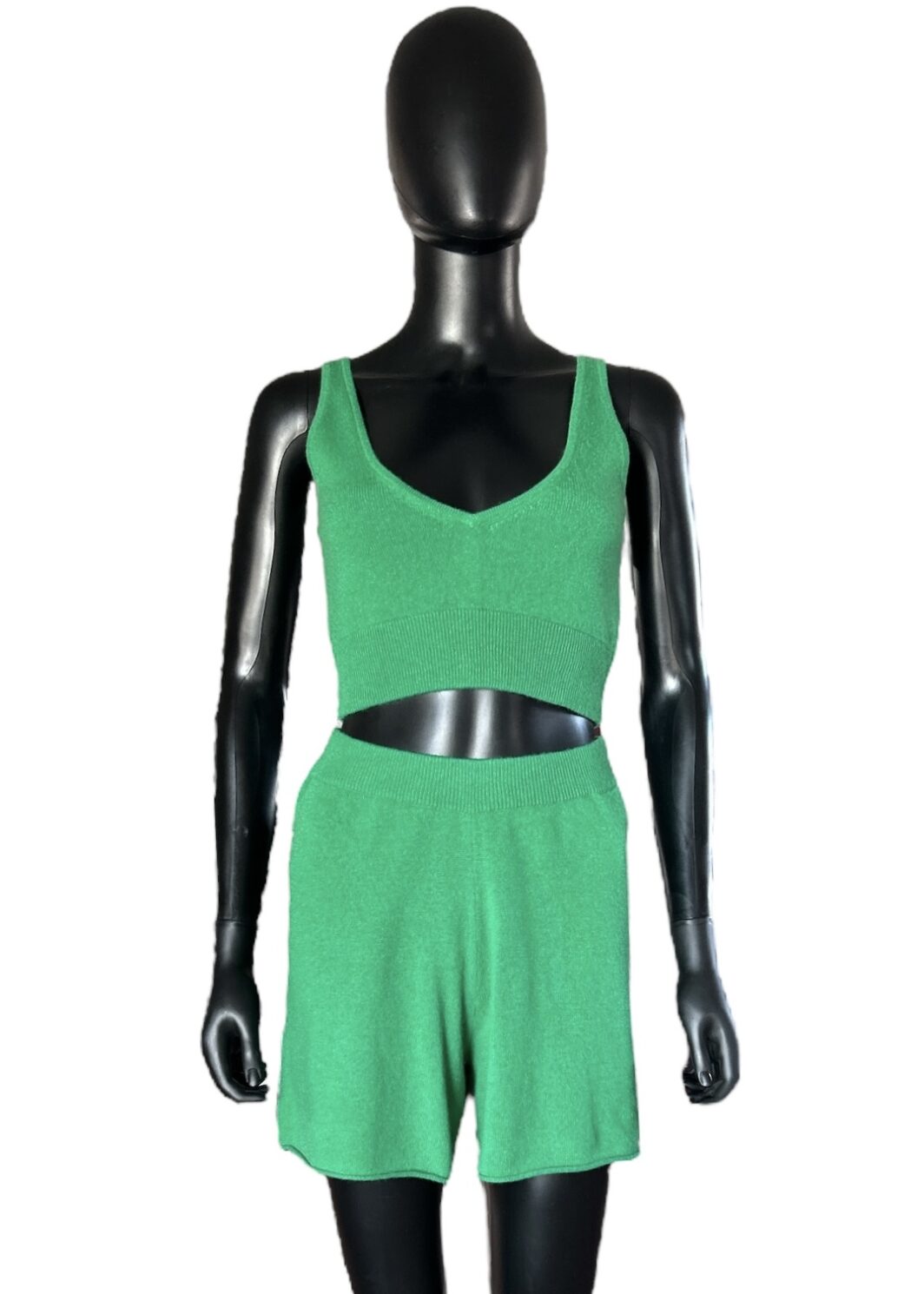 FTC Cashmere Stricktop in Grün