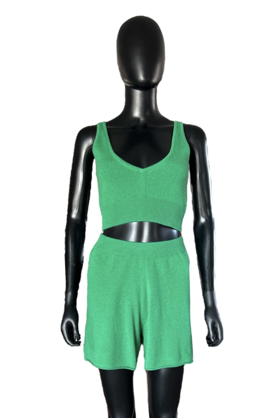 FTC Cashmere Stricktop in Grün