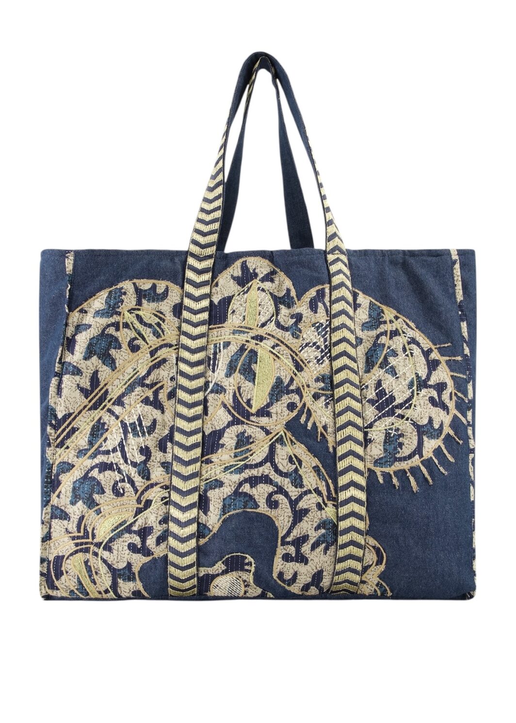 Summum Wende-Shopper in Navy Noir