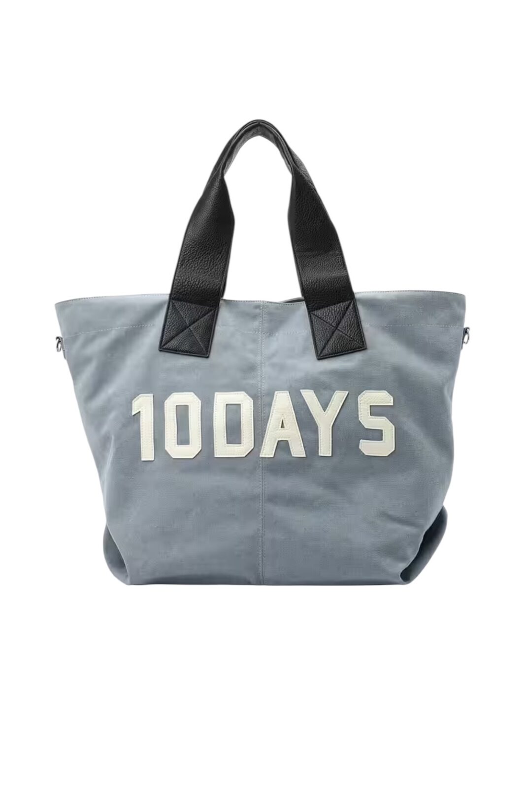 10 Days Canvas Shopper in Graphite/Natural