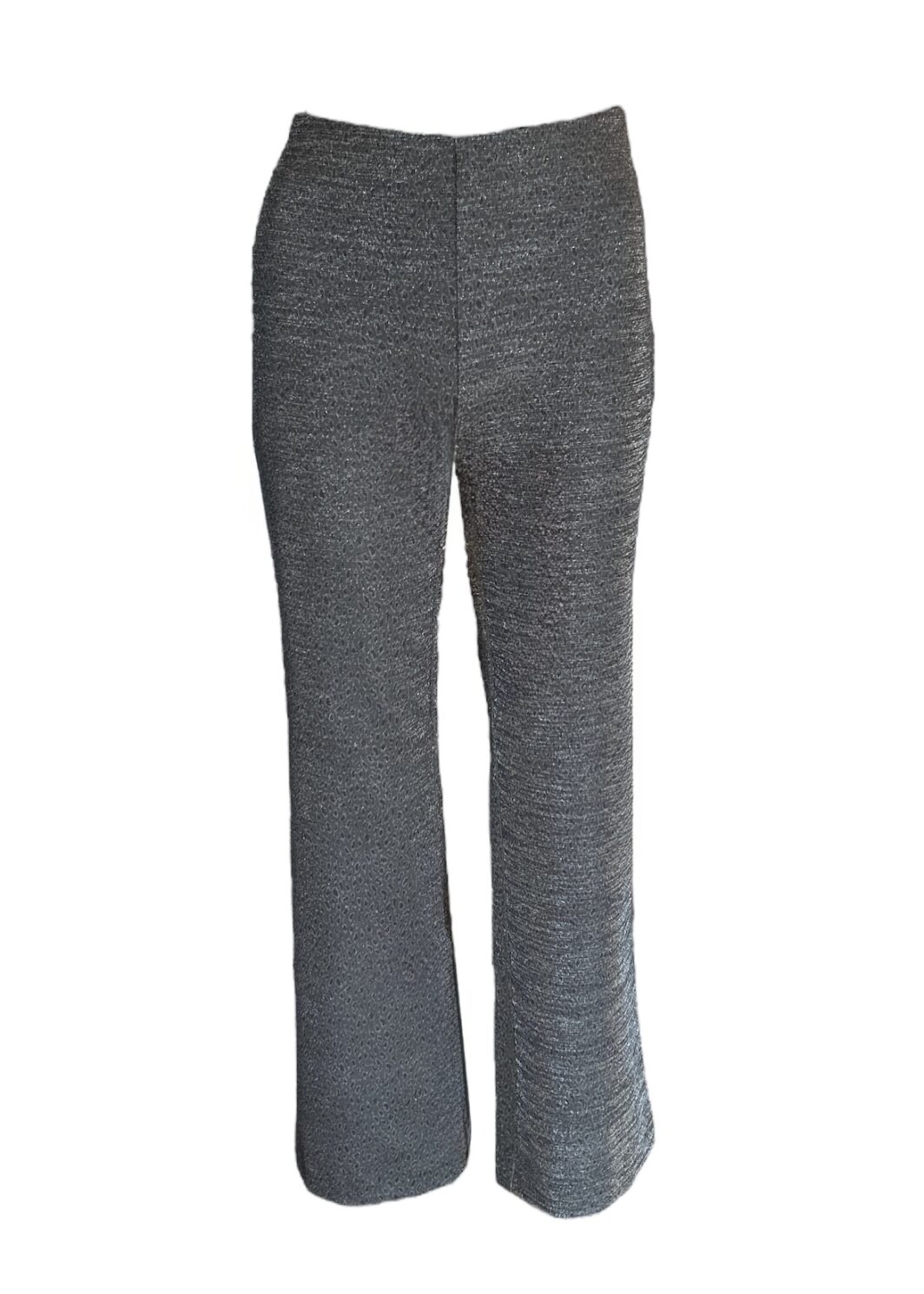 MAC Hose Flare Kick in grauem Animalprint