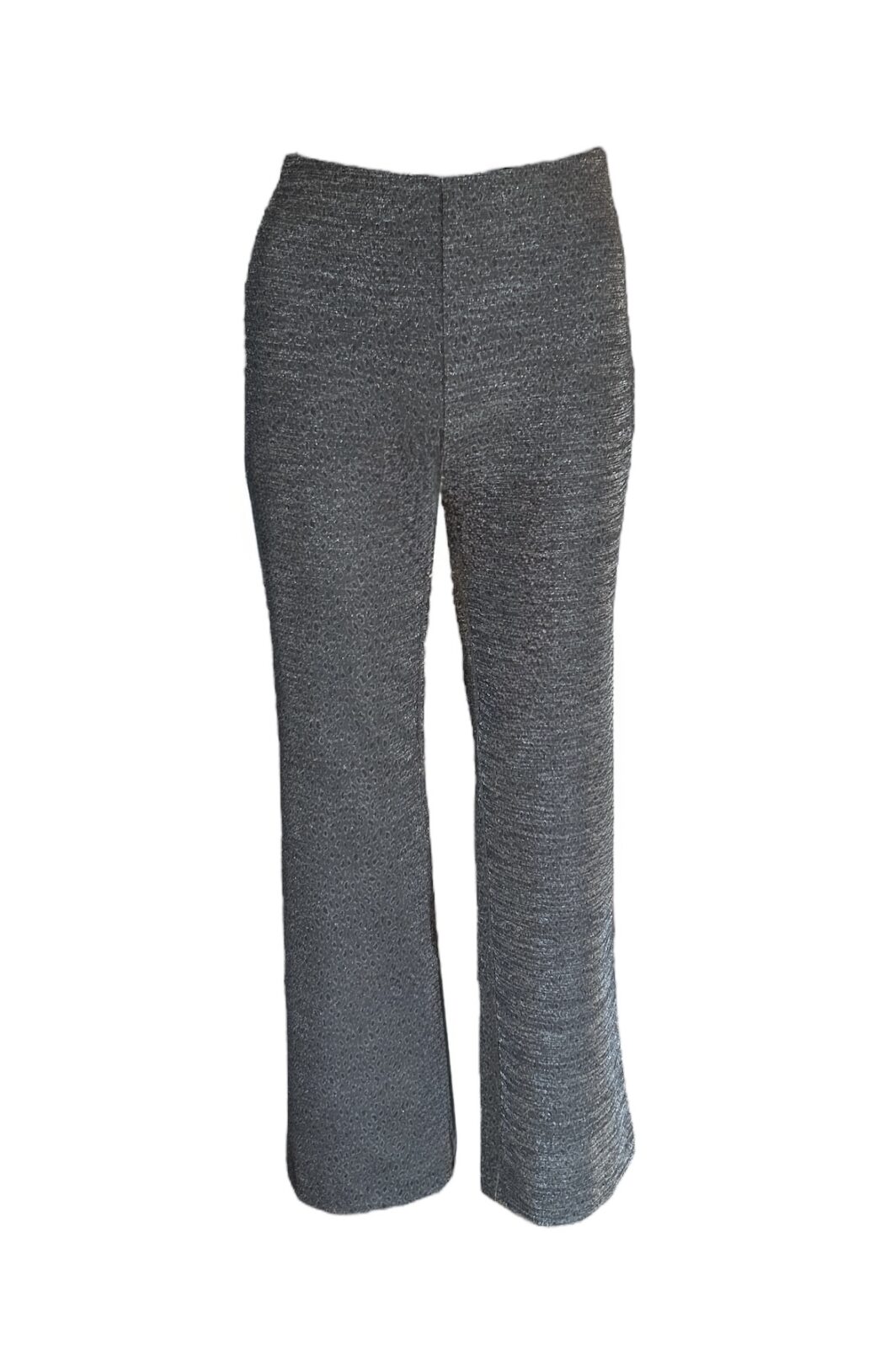MAC Hose Flare Kick in grauem Animalprint