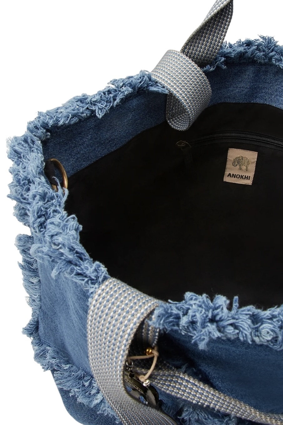 Anokhi Big Shopper in Blue – Bild 2