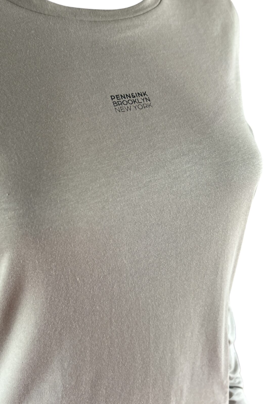 PENN&INK New York Longsleeve in Taupe/Black – Bild 2