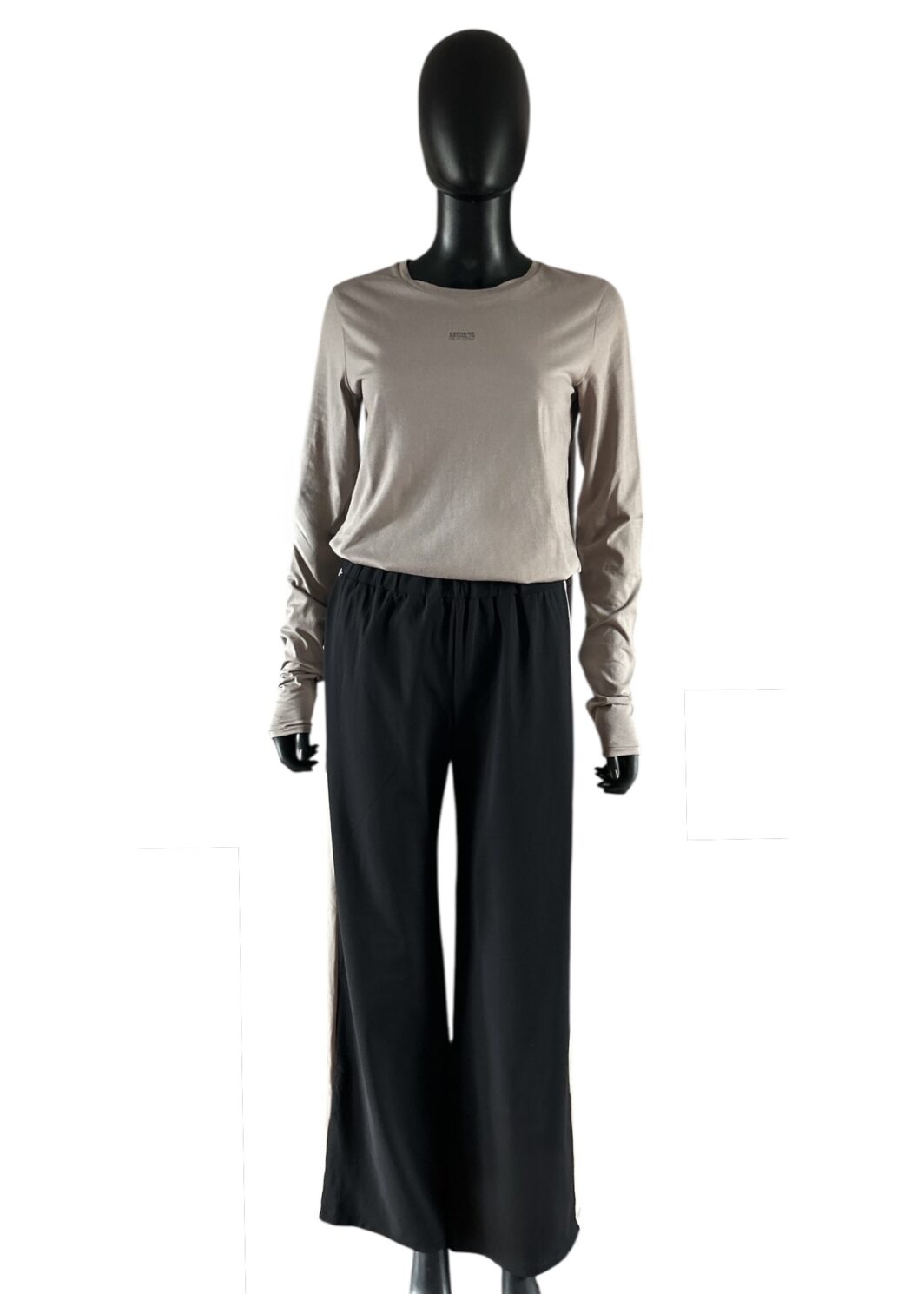 PENN&INK New York Hose mit Galonstreifen in Black/Shell
