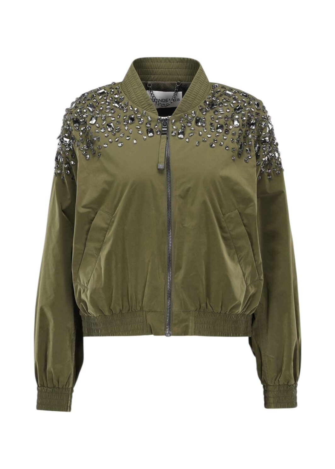 Blonde No. 8 Blouson mit Stehkragen in Oliv