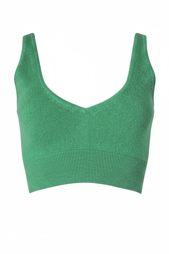 FTC Cashmere Stricktop in Grün