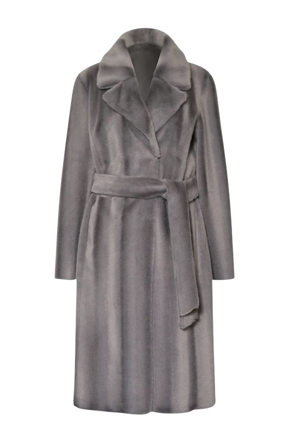 Beaumont Mantel Lara in Grau