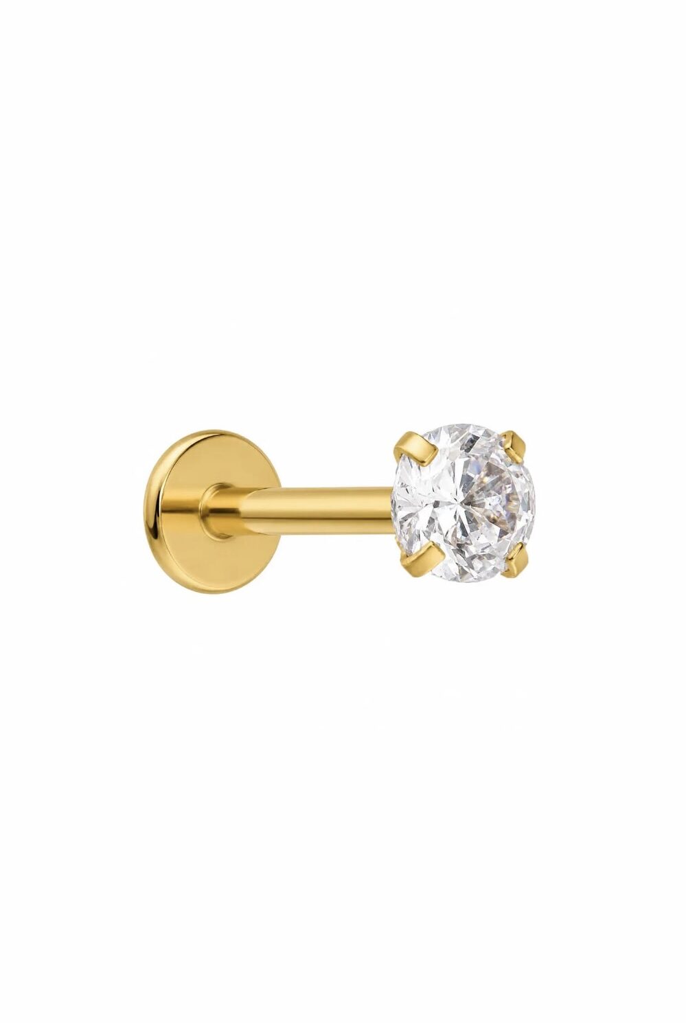 Diamond Mode Britney Piercing / Titan in Gold