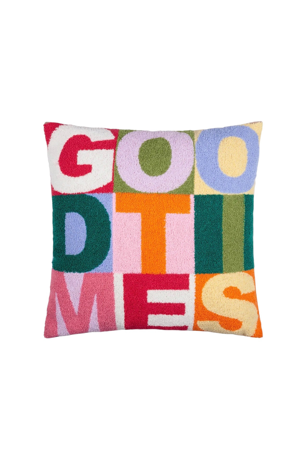 Riva Home GOOD TIME Kissen Tuft Bouclè in Multicolor