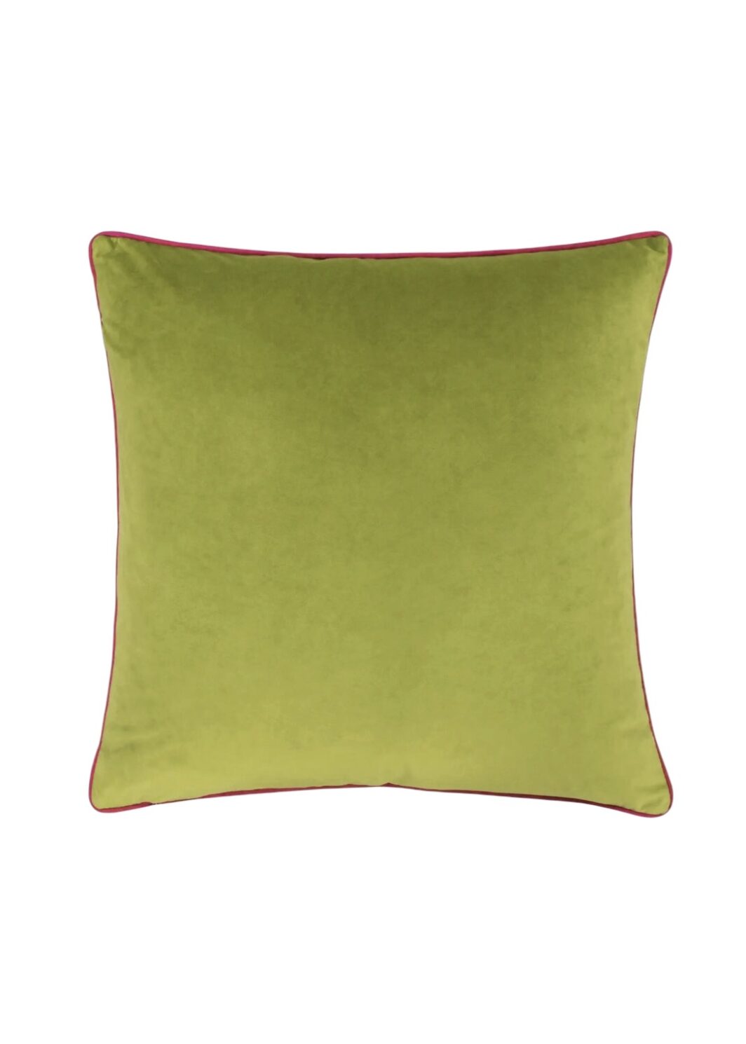 Riva Home Kissen Meridian Velvet Limettengrün/Knallpink