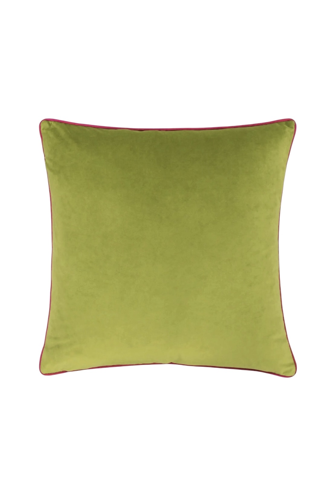 Riva Home Kissen Meridian Velvet Limettengrün/Knallpink