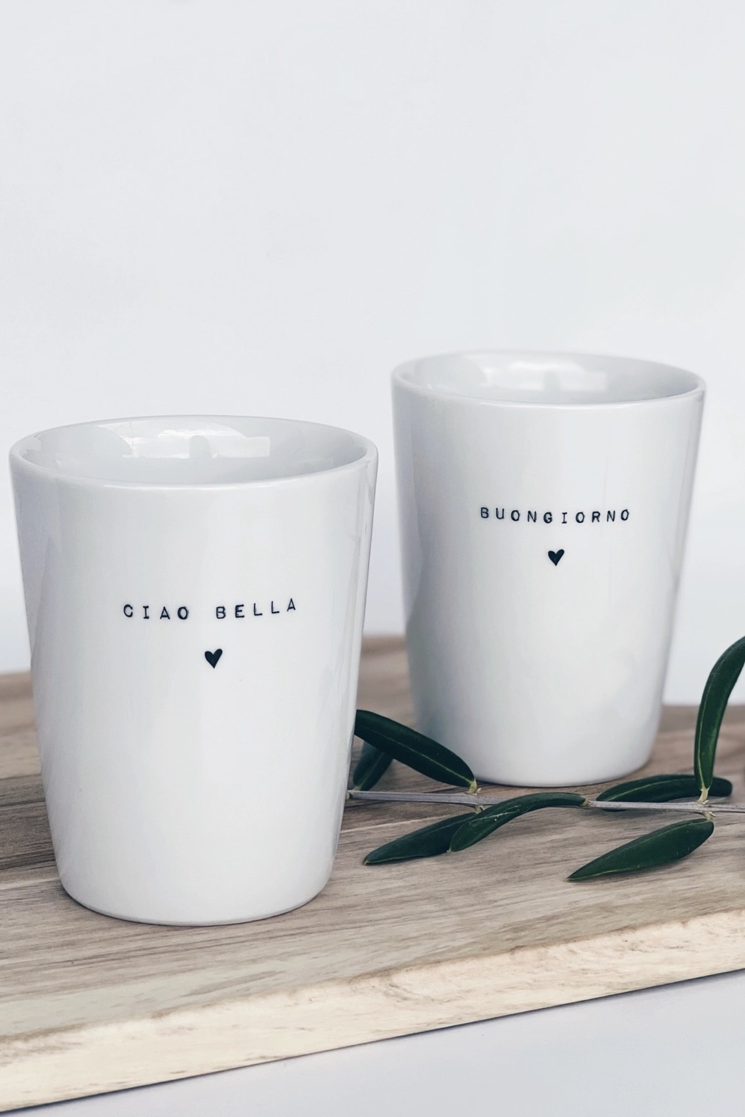 Goldscherben Becher Tasse Herz ♡ I Herzensmensch Geschenk CIAO BELLA – Bild 2