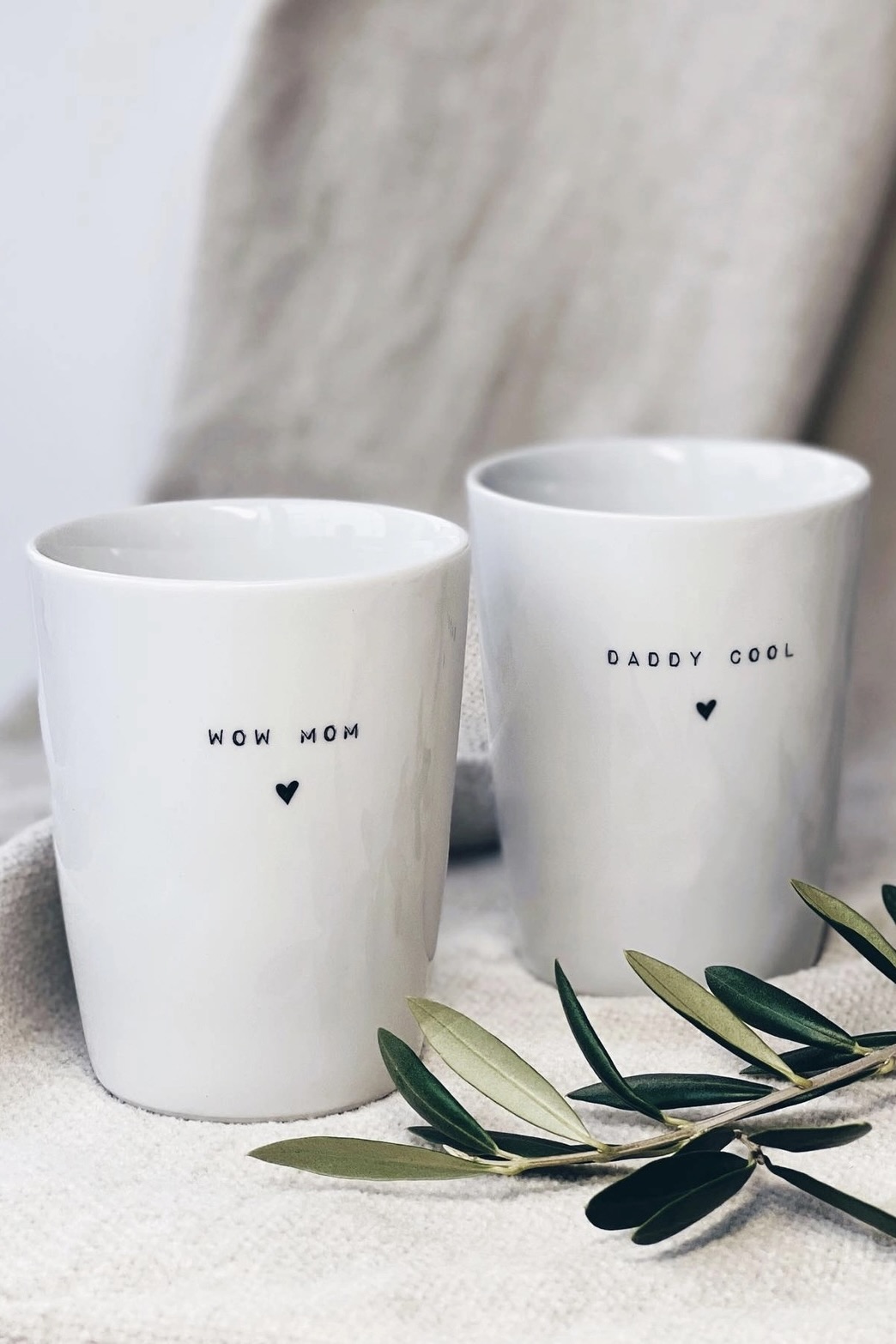 Goldscherben Becher Tasse Herz ♡ I Herzensmensch Geschenk WOW MOM – Bild 2