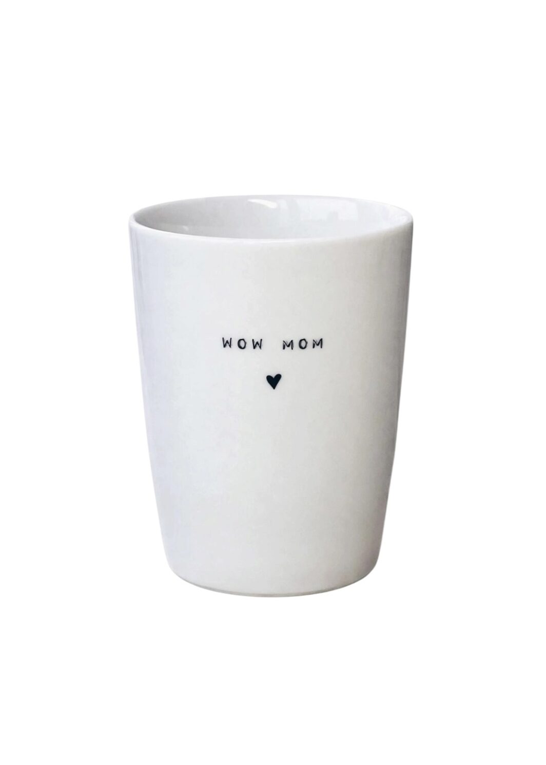 Goldscherben Becher Tasse Herz ♡ I Herzensmensch Geschenk WOW MOM