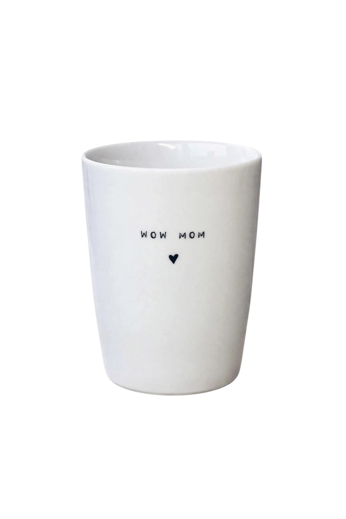 Goldscherben Becher Tasse Herz ♡ I Herzensmensch Geschenk WOW MOM