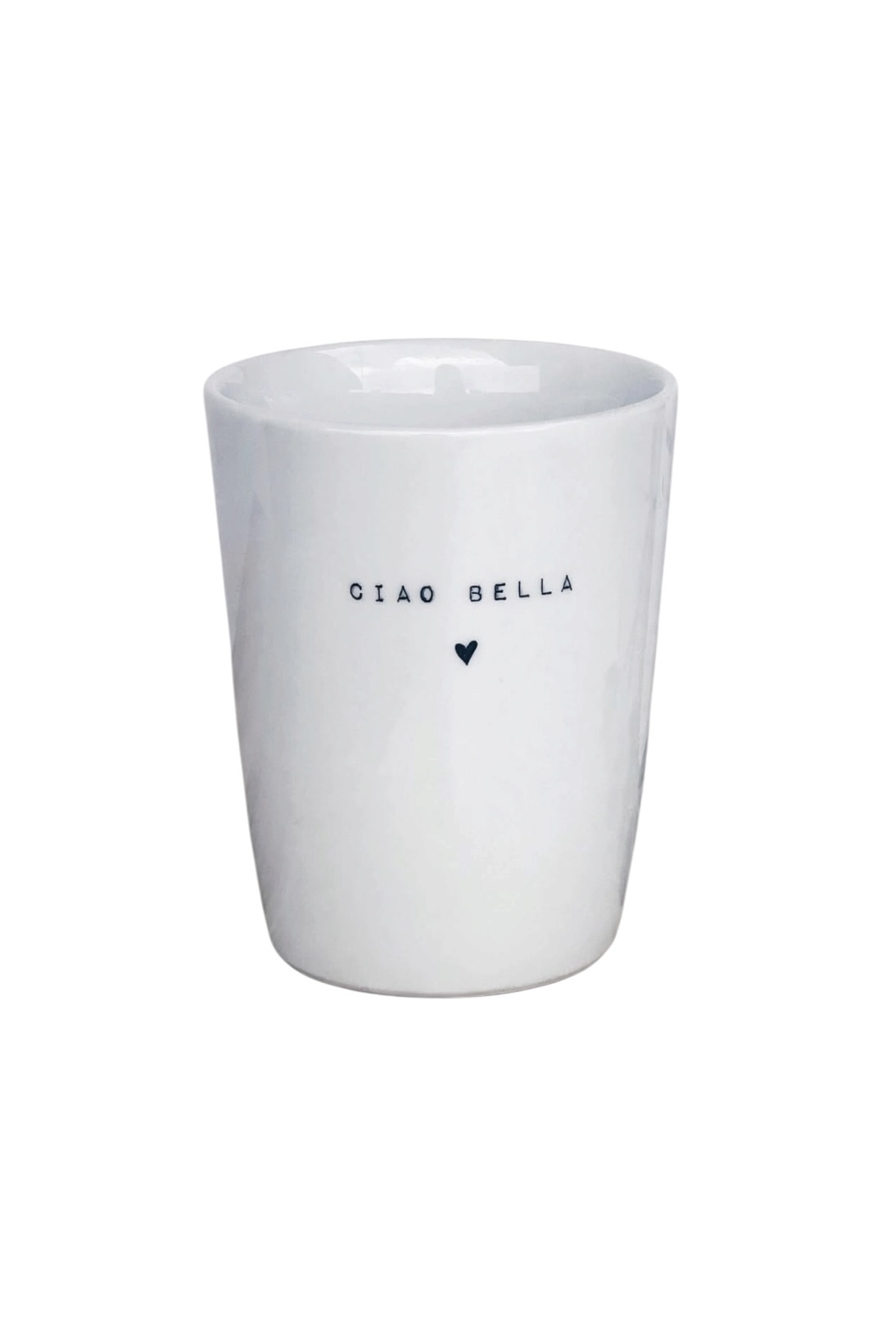 Goldscherben Becher Tasse Herz ♡ I Herzensmensch Geschenk CIAO BELLA